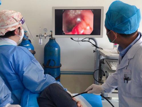 郑州市九院消化内科成功开展内镜下食管狭窄扩张术