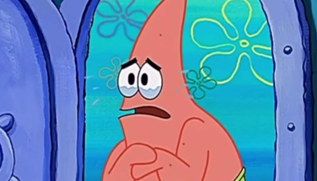 派大星:每个人都可以是海绵宝宝,但不是每个人都会拥有我派大星