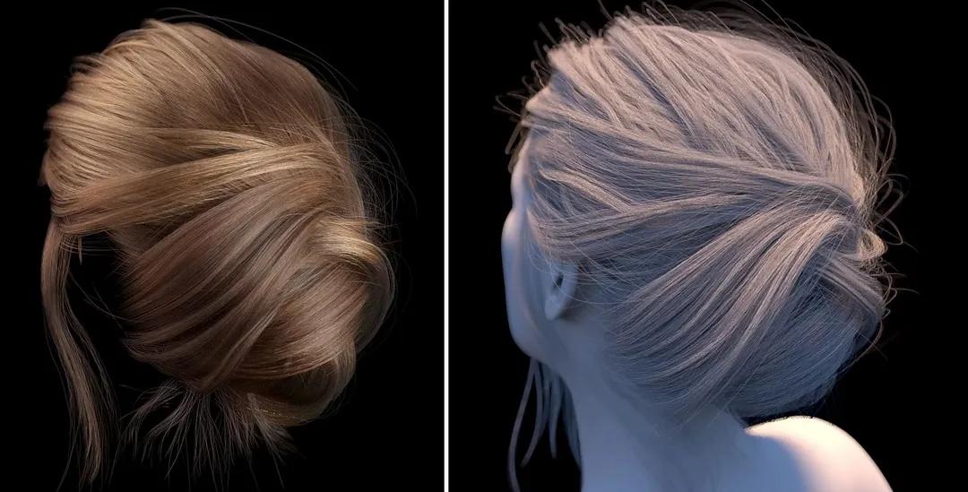 有内味儿了～从乡巴佬变潮人的houdini毛发制作_denis