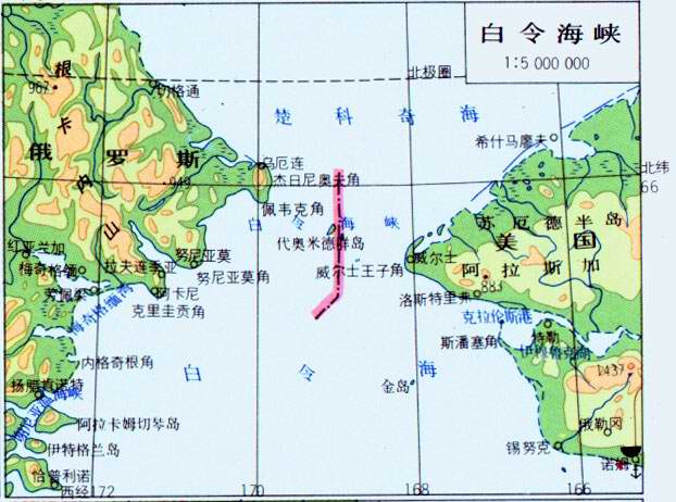 东亚海峡分布图图片