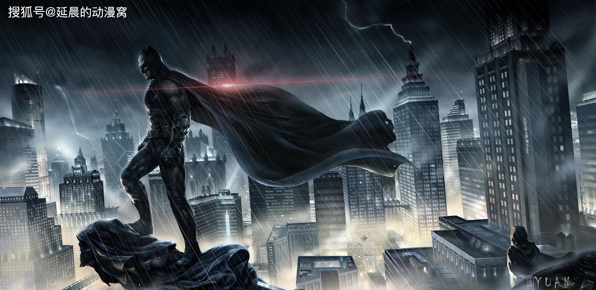 原创dc漫画原来蝙蝠侠并非正义他一直用恐惧统治这座腐朽的城市