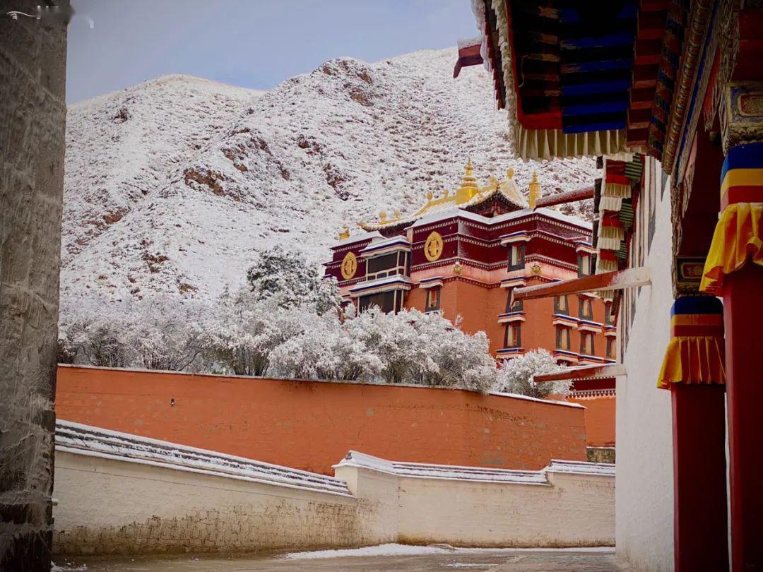 拉卜楞寺雪景怎一个美字了得