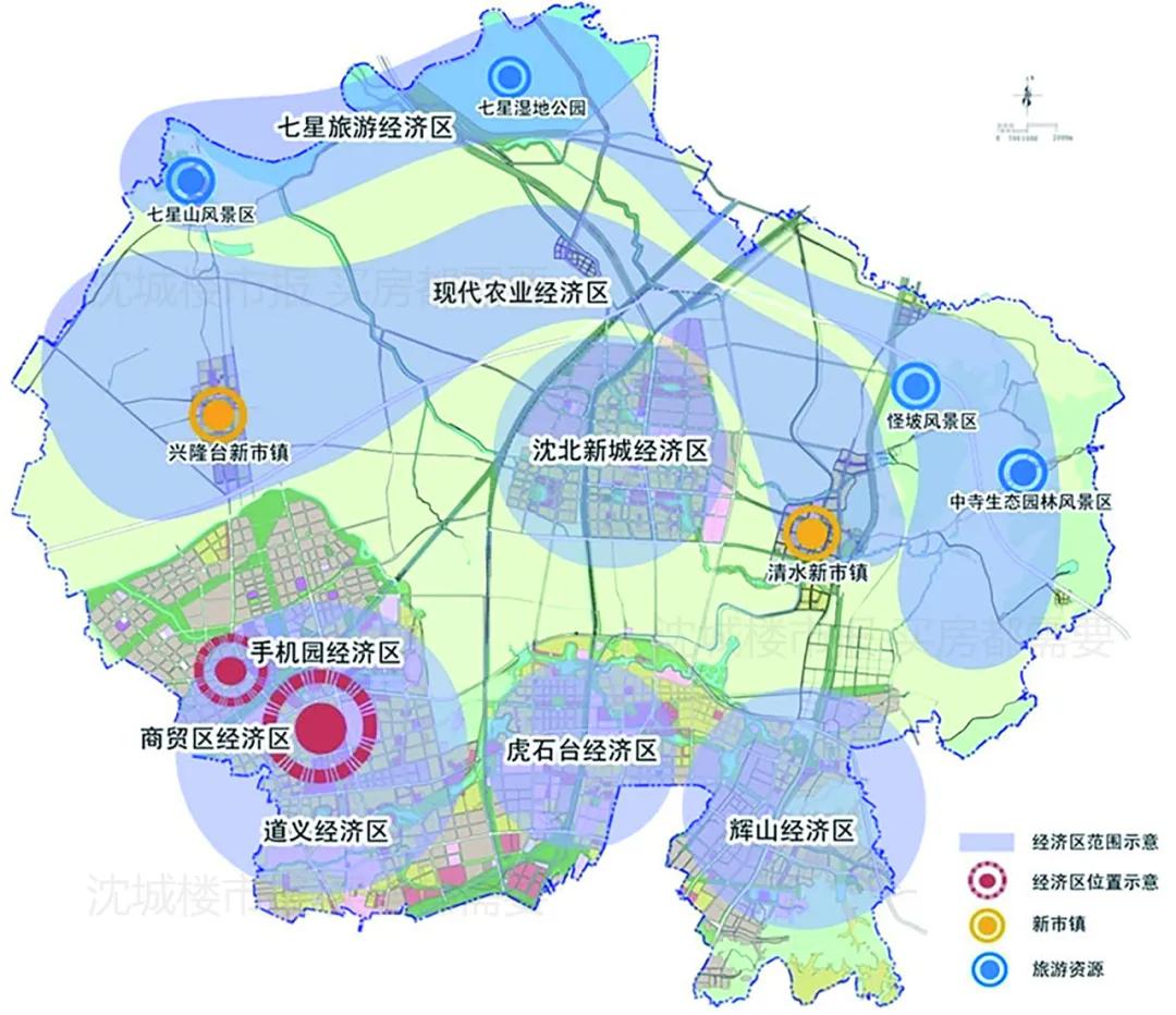 沈北新区地图高清图片