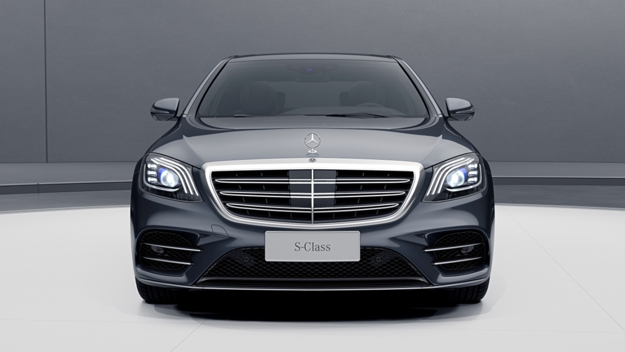 2020款奔驰s级上市低配车型换装6缸发动机力压宝马730li