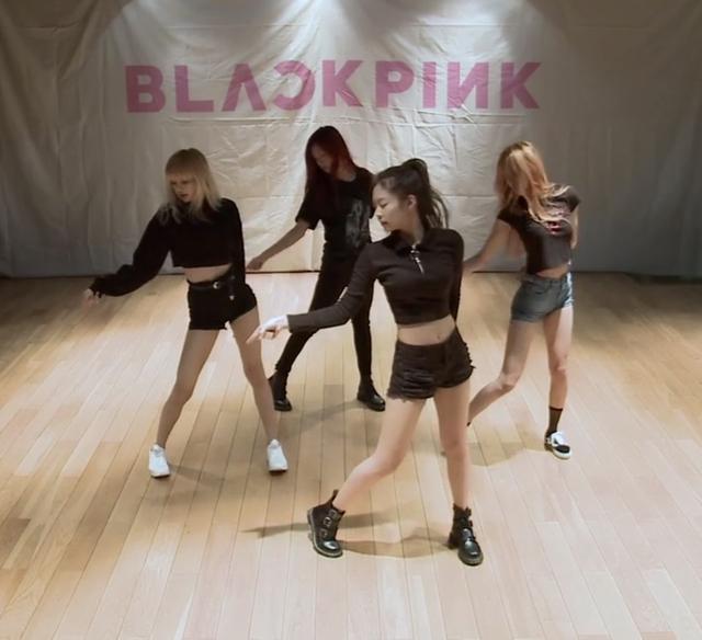 blackpink练习室穿搭最适合日常啦