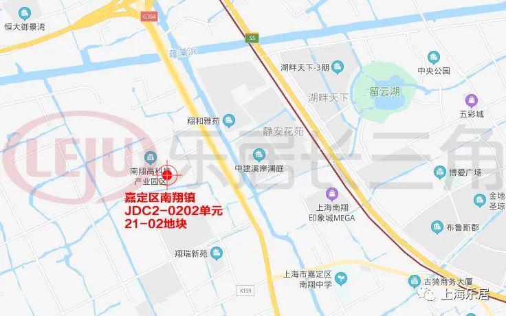 地塊名稱:嘉定區南翔鎮jdc2-0202單元21-02地塊 四至範圍:東至鶴灣路