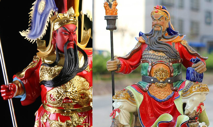 原创六扇门拜红袍关公江湖客拜绿袍关公什么人拜金袍和无袍关公