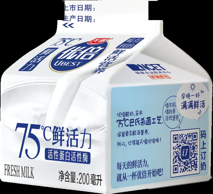 光明致优娟姗鲜牛奶采用法国进口陶瓷膜过滤科技更多保留了鲜奶中的