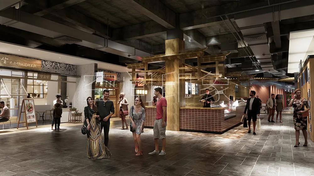 经典广场购物中心设计从河街往事到港岛街道室内街区篇