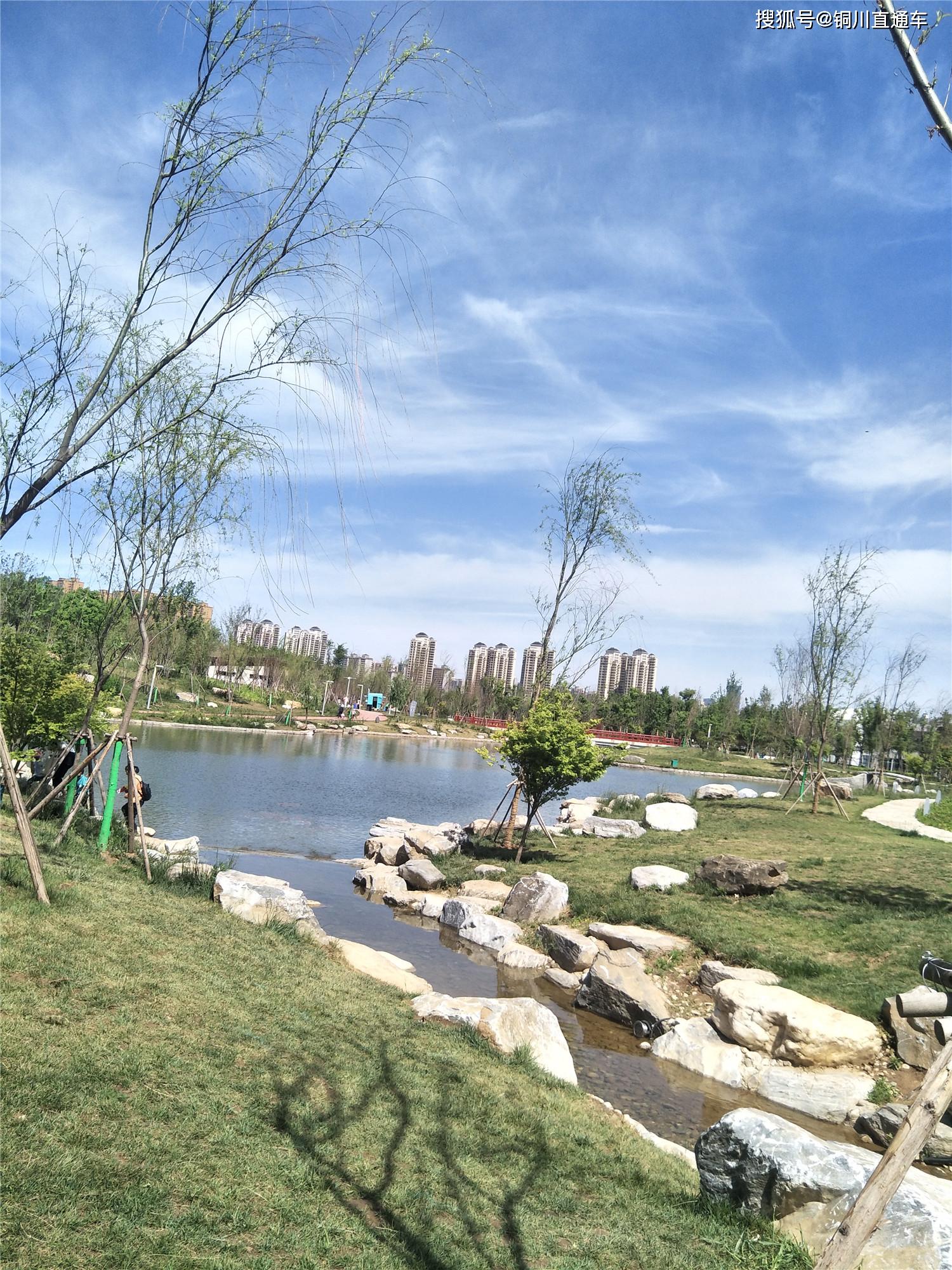 西安长安公园景点照片图片