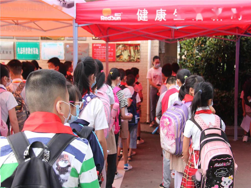 锦绣花开迎学子师生相聚启新程锦绣小学春季复学第一天情况速递