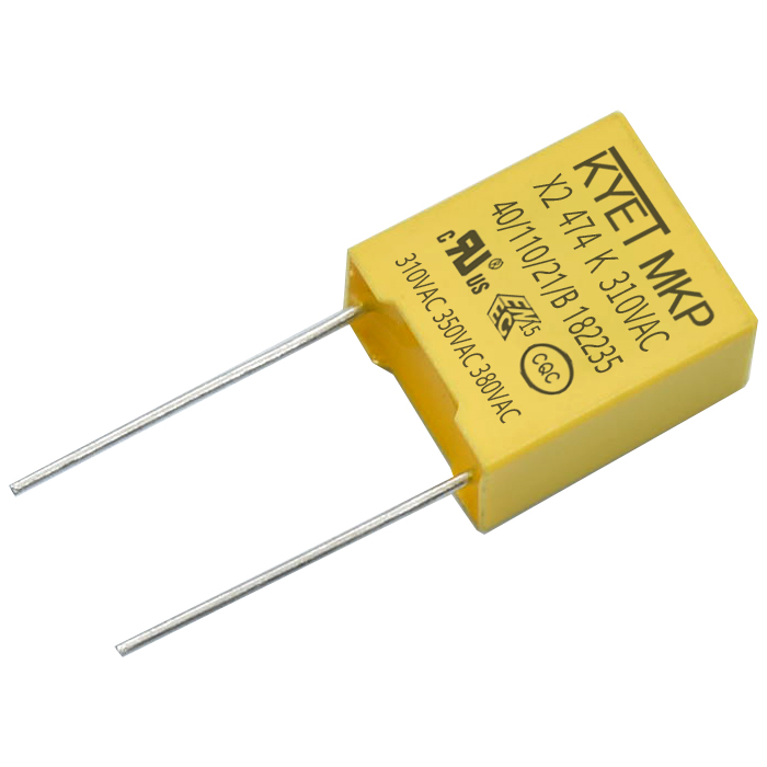 mkp x2电容x2安规电容,它的核心原料使用的金属化聚丙烯薄膜,这种电容