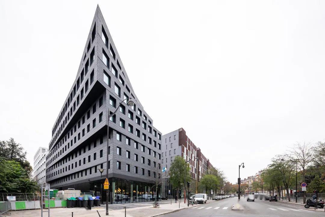 建筑精彩迷人的建筑转角处理平面造型