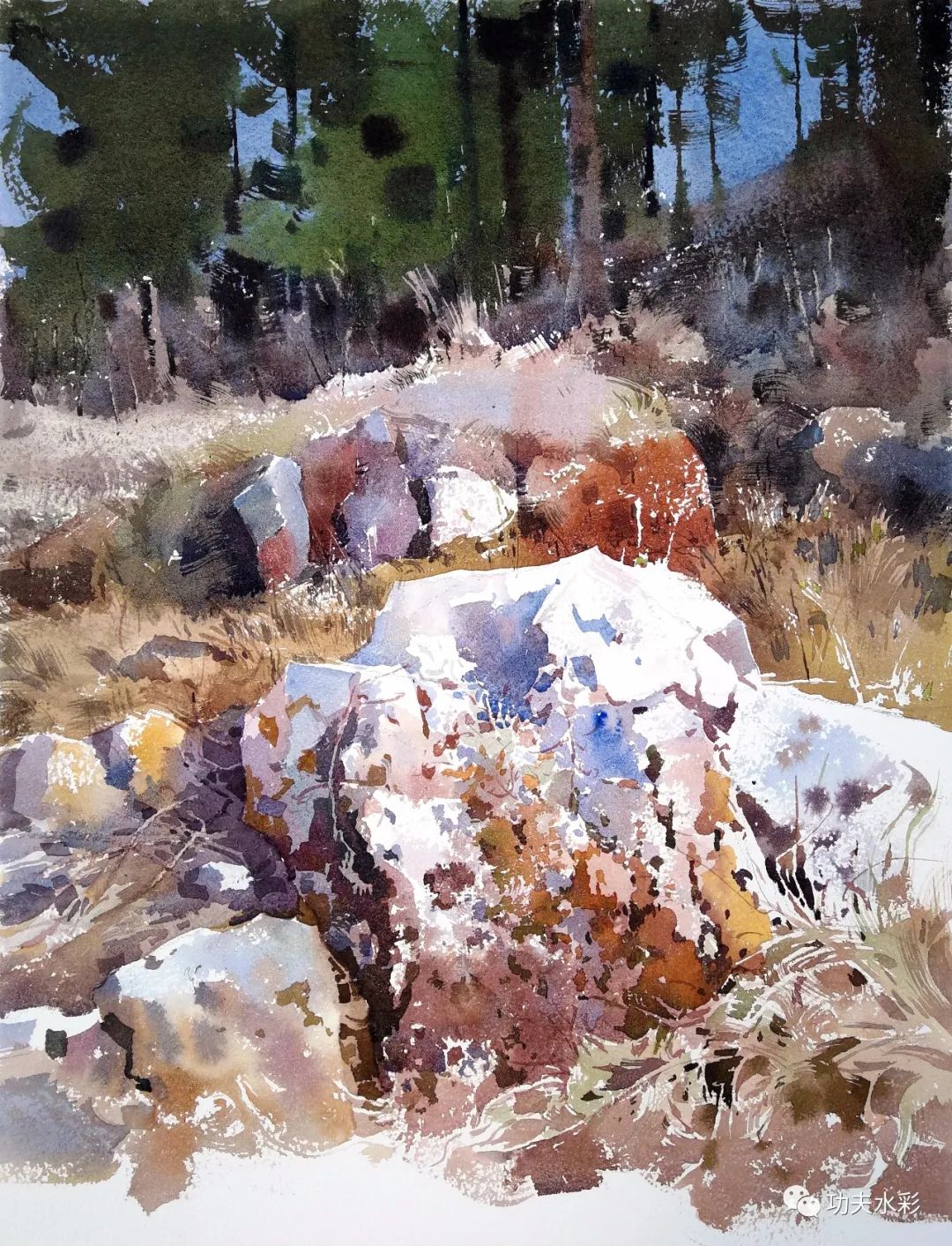 当代水彩画家 · 吴昌文