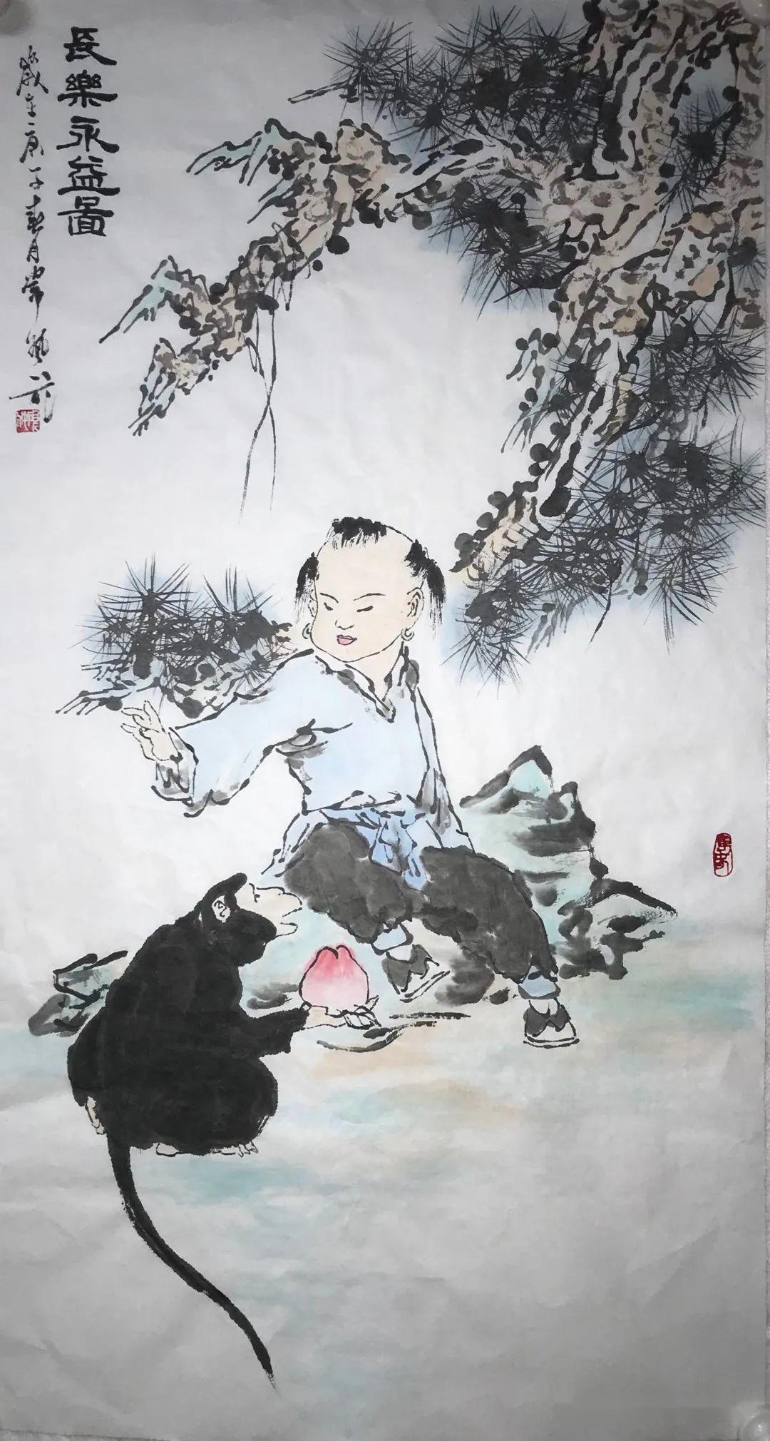 合作画家方言简介及作品欣赏人物篇