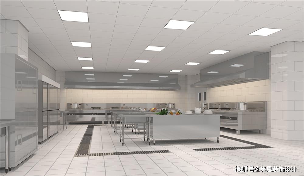 职工餐厅该如何设计郑州某医院员工食堂内部装修设计效果