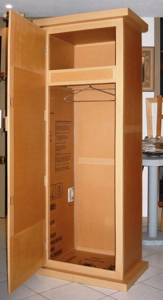 硬纸盒自制衣柜分隔层图片