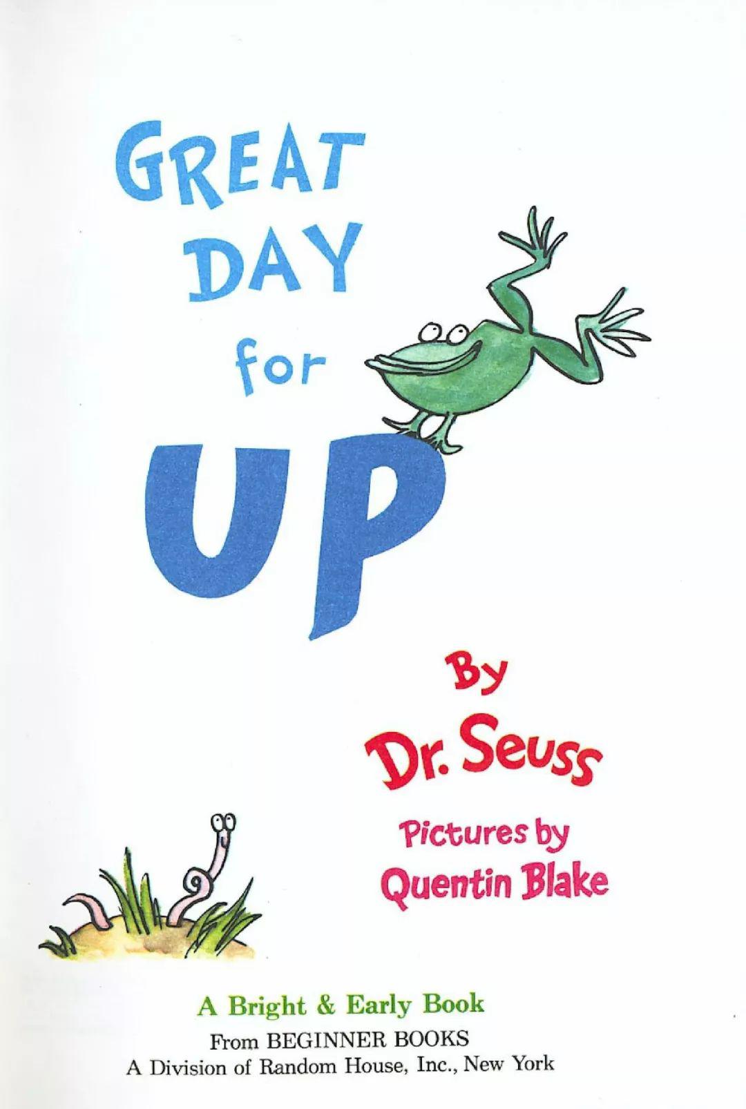 有声绘本故事greatdayforup美好向上的一天