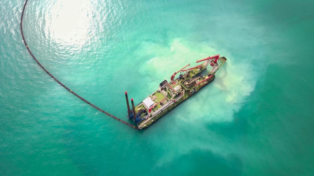 【海事小百科】船舶中的清道夫——挖泥船_泥浆