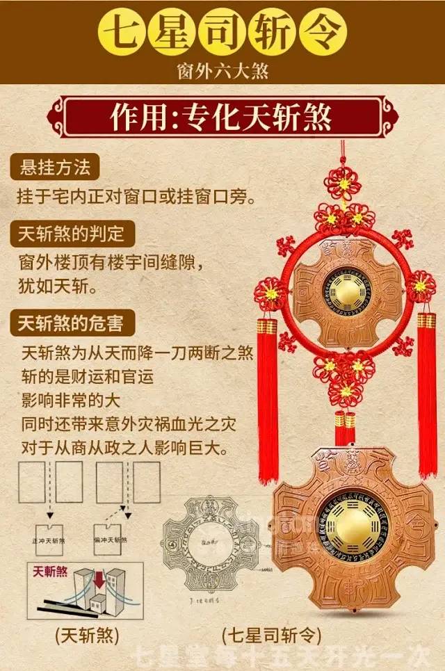 家居风水中存在"天斩煞",怎么办?