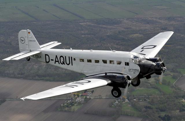 ju52容克大婶是最成功的三发飞机