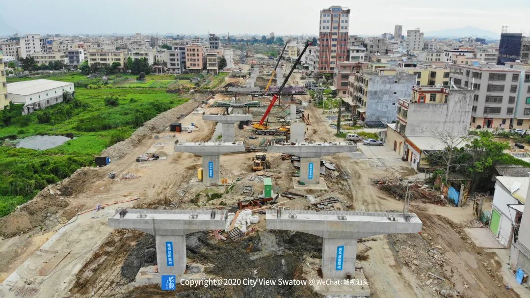 汕南大道设计速度80kmh的快速路