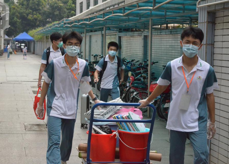 合作校动态丨佛山市荣山中学井然有序复学进行时