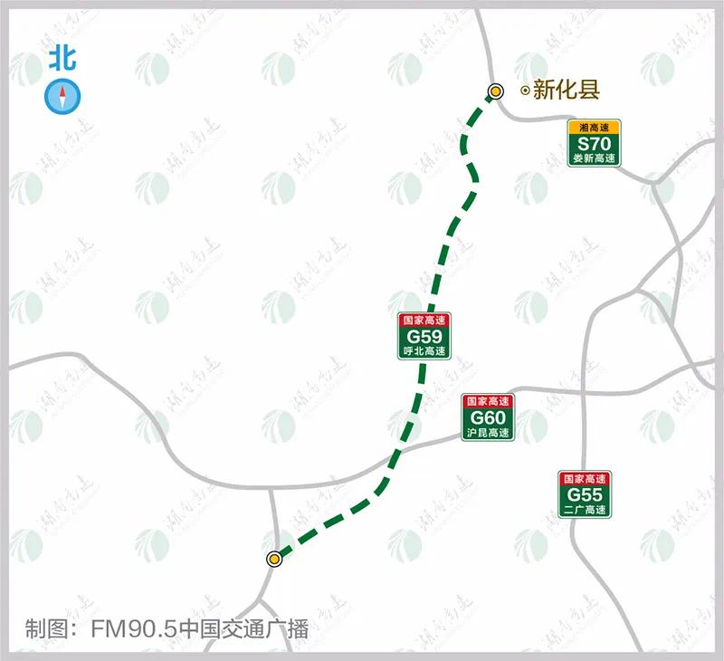 湖南g240国道线路图图片