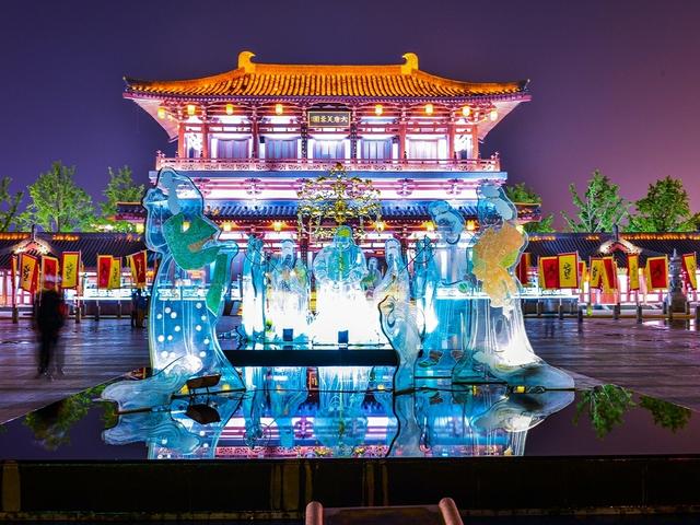 大唐芙蓉园，不仅再现盛唐繁华，还有悠久的历史故事，夜景迷人-搜狐大视野-搜狐新闻