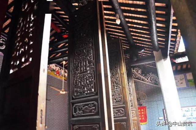 阮氏大宗祠建于清代,1988年重修,保留了当地清代祠堂的建筑风格.