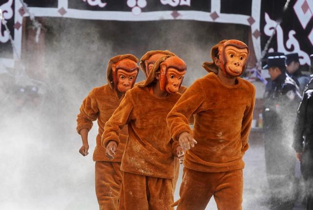 至今依然被认可与传颂,在寺院的祭祀活动中,猴子舞是千百年的传承,都