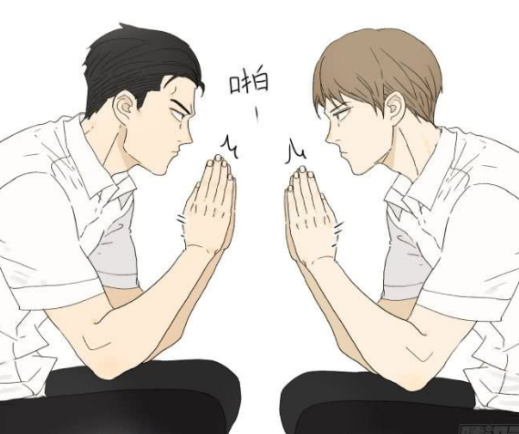 爆笑:和好基友做运动,玩拍手游戏,没想到他居然还有两下子