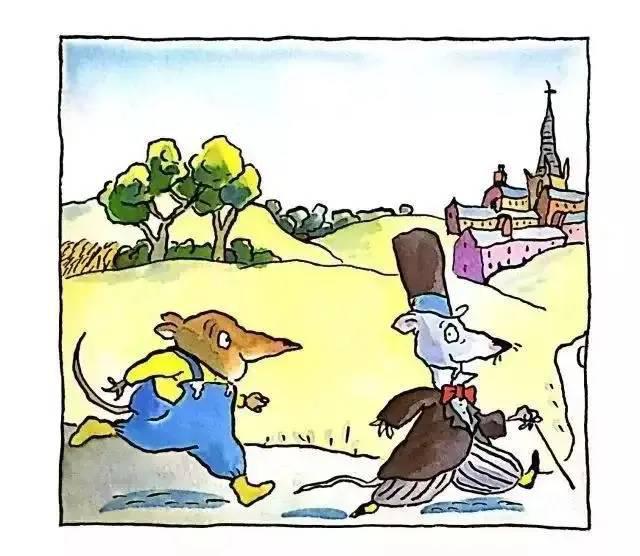寓言故事——城里老鼠和乡下老鼠《the town mouse and the country