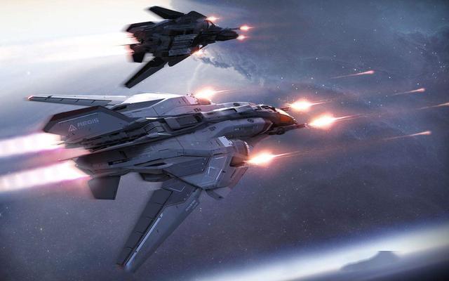 太空战第一枪打响美国开始招兵买马太空战机高调亮相