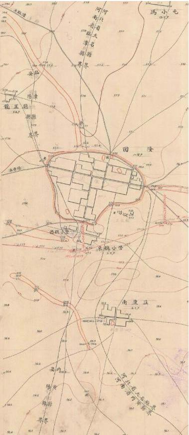 魏县北皋镇地图图片