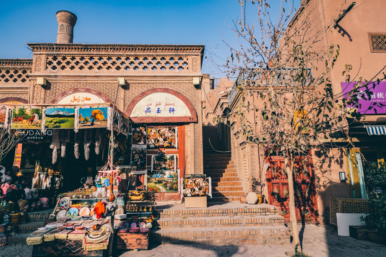 新疆喀什古城照片图片