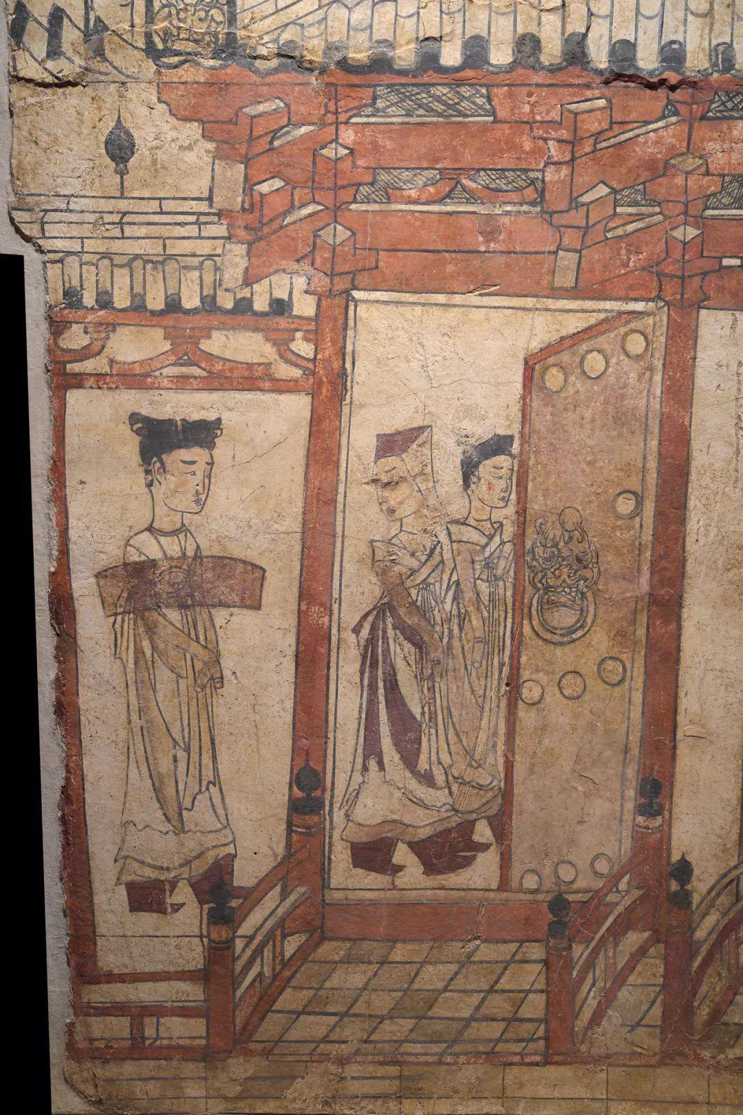 墓里乾坤忻州九原岗北朝壁画墓