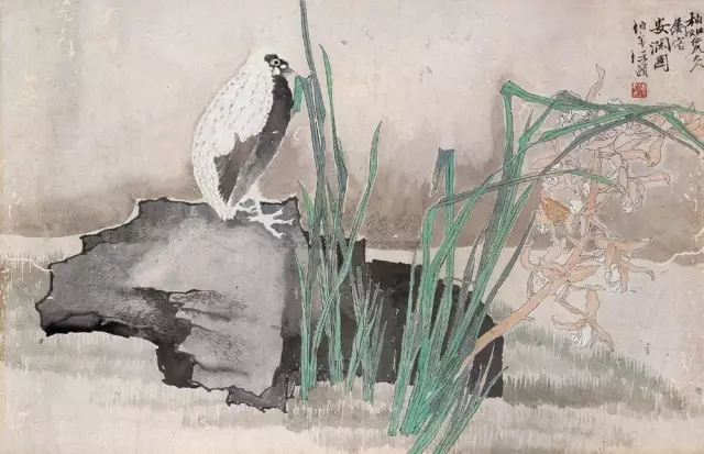 海上画派有海上三任但是除了任伯年还有谁呢画能值多少钱呢