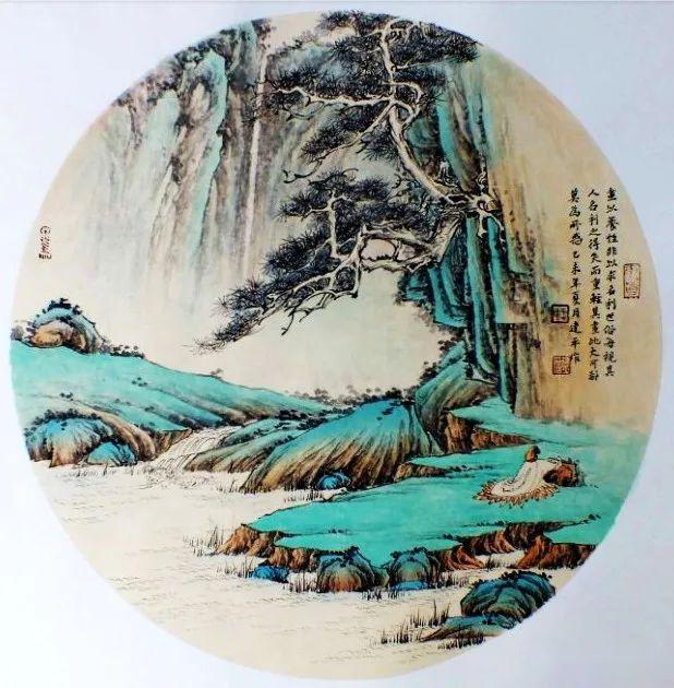 一组美不胜收的山水小品