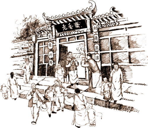 宝山区领导直播带货助力非物质文化遗产老香斋复市