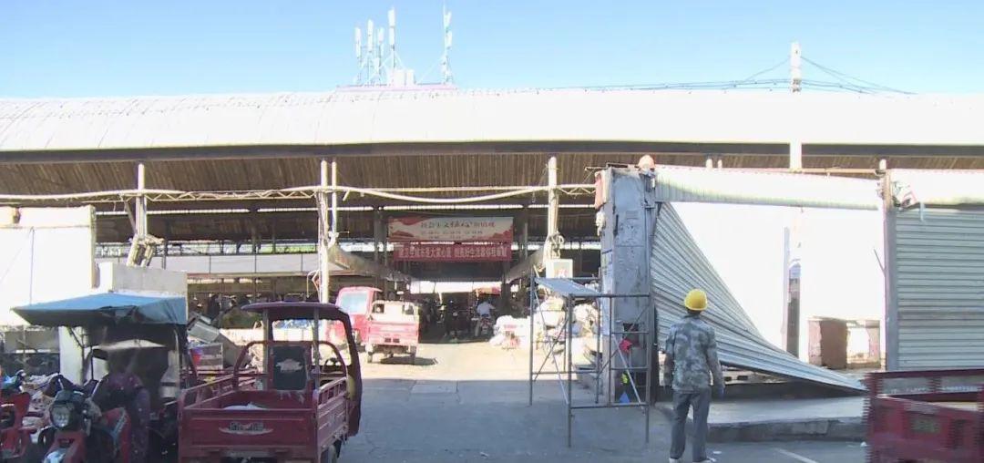 水闸口农贸市场提升改造,即将告别"脏乱差"_楚雄