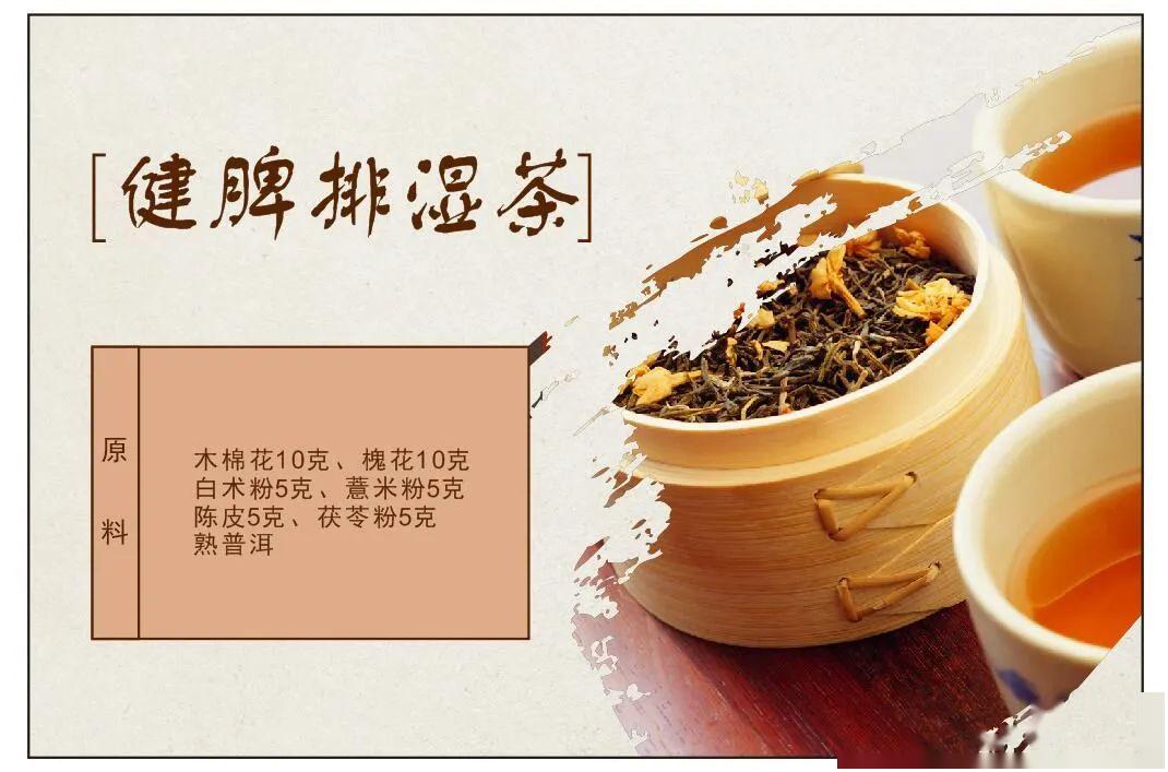 我们的中医清心排湿茶