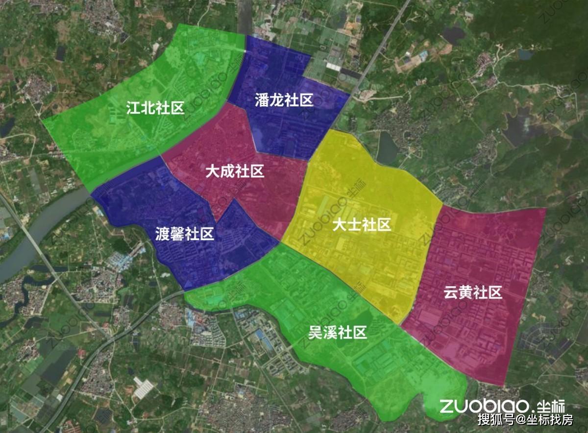 当阳市社区分布图图片