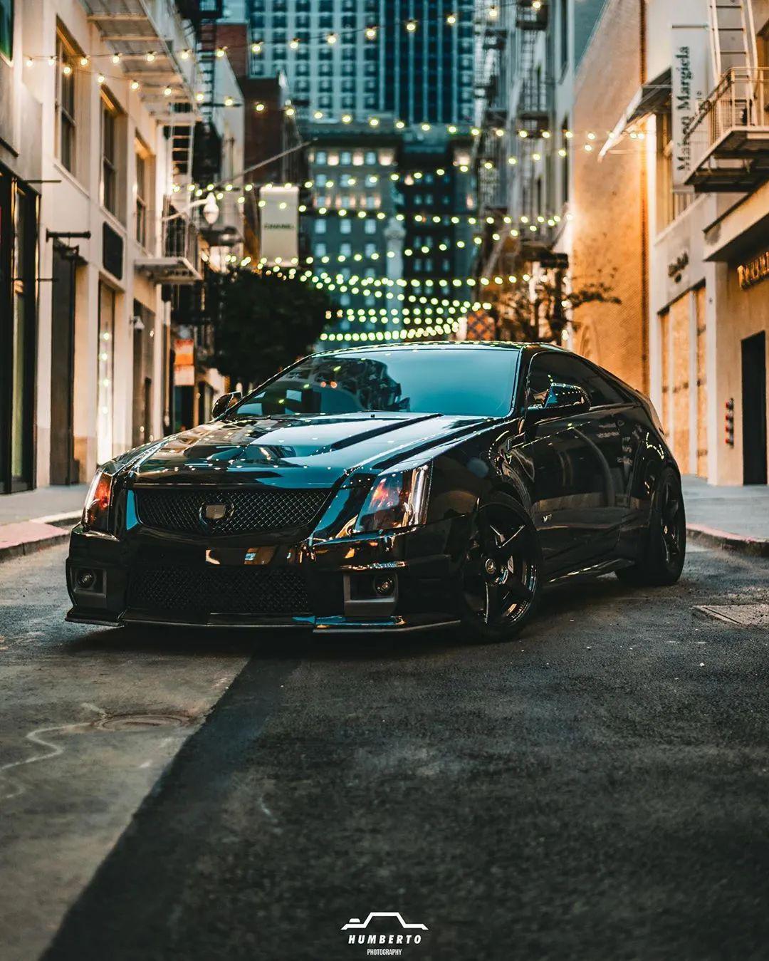 凯迪拉克 cts-v instagram 改装集