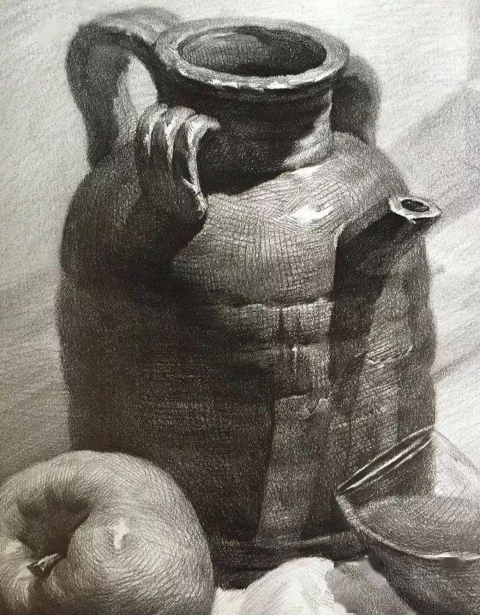知识加油站丨初学小白福利来啦素描罐子的结构特征及表现手法
