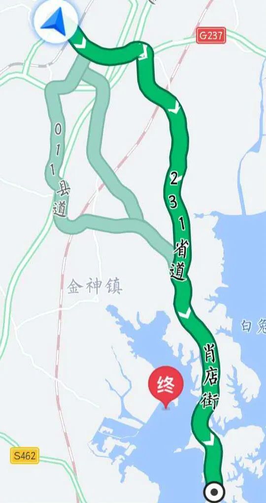 上饶237国道路线图图片