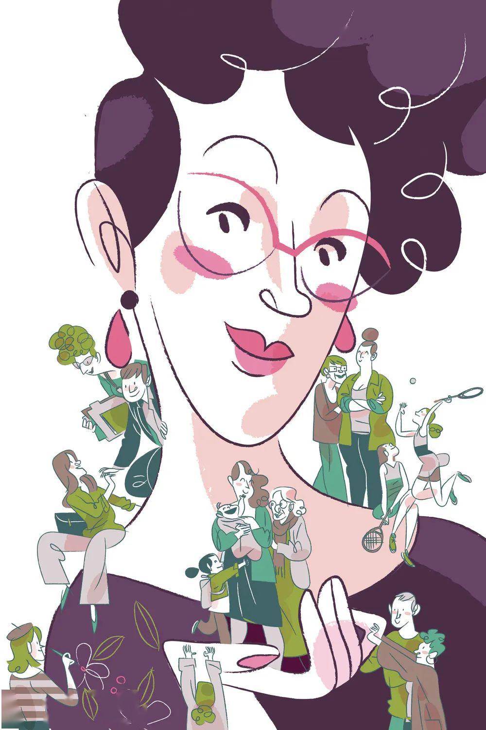 意大利插画师michelebruttomesso轻声细语