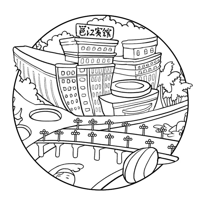 南宁新启航插画艺术视觉包装的升华剂画每一笔都是老南宁的情与事