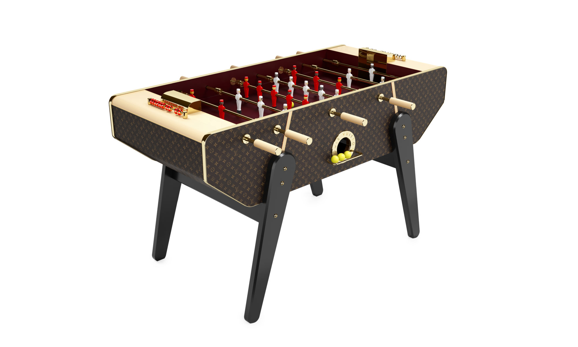这绝对是最奢华的室内足球机lvbabyfoot让游戏时光更显品味