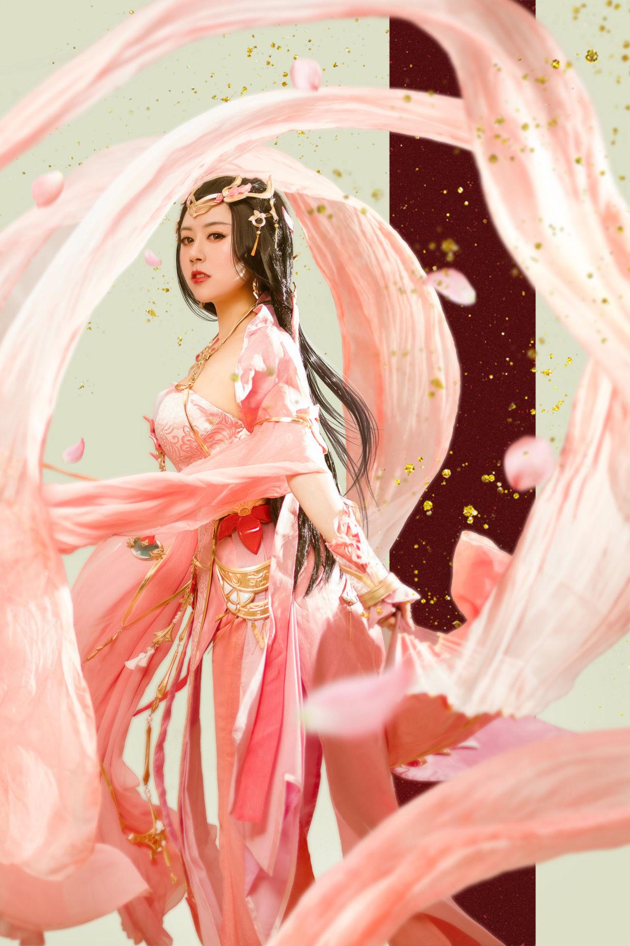 剑侠情缘网络版叁雪河七秀cosplay